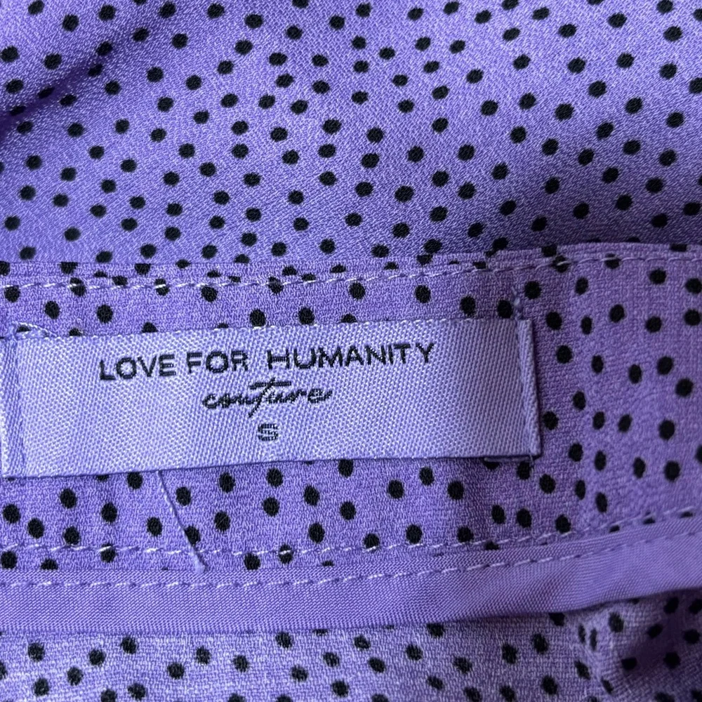 Love for Humanity Purple Polka Dot‎ Skort